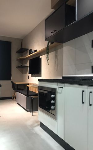 Apartamento para alugar com 24m², 1 quarto e sem vaga Apartamento para alugar com 24m², 1 quarto e sem vagaCozinha