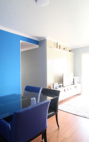 Apartamento à venda com 75m², 3 quartos e 2 vagasSala