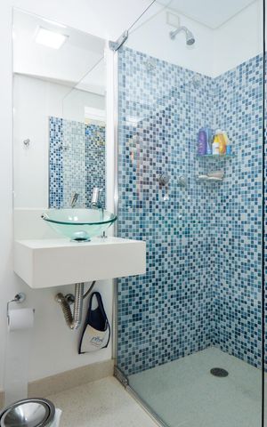 Apartamento à venda com 200m², 3 quartos e 4 vagasBanheiro da Suíte 1