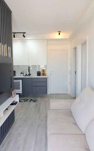 Apartamento à venda com 37m², 1 quarto e 1 vagaSala/Cozinha