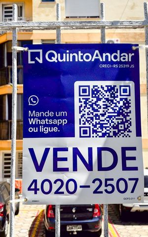Apartamento à venda com 53m², 1 quarto e 1 vaga Apartamento à venda com 53m², 1 quarto e 1 vagaPlaca