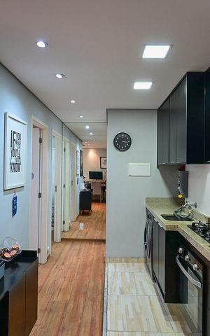 Apartamento à venda com 40m², 2 quartos e 1 vagaCozinha