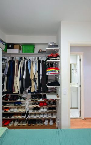 Apartamento à venda com 40m², 2 quartos e 1 vagaQuarto 2