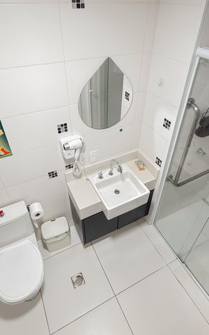 Studio à venda com 28m², 1 quarto e sem vagaBanheiro