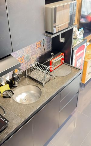 Studio à venda com 28m², 1 quarto e sem vagaCozinha