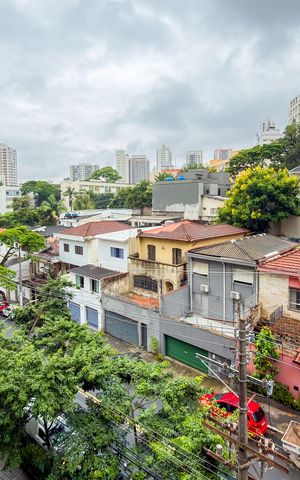 Studio à venda com 28m², 1 quarto e sem vagaVaranda - Vista