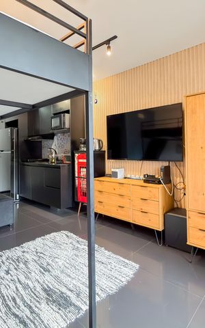 Studio à venda com 28m², 1 quarto e sem vagaStudio