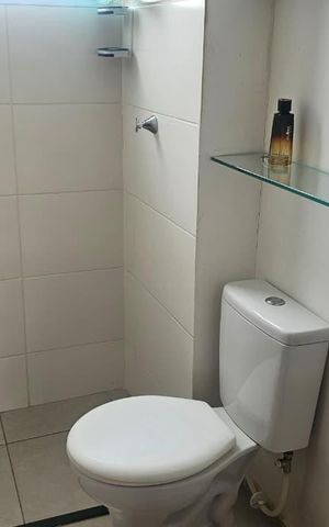 Apartamento para alugar com 39m², 2 quartos e 1 vaga Apartamento para alugar com 39m², 2 quartos e 1 vagaBanheiro