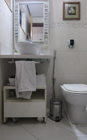 Apartamento à venda com 163m², 4 quartos e 2 vagasBanheiro social 1