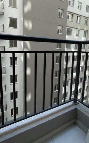Apartamento para alugar com 40m², 2 quartos e sem vaga Apartamento para alugar com 40m², 2 quartos e sem vagaSacada