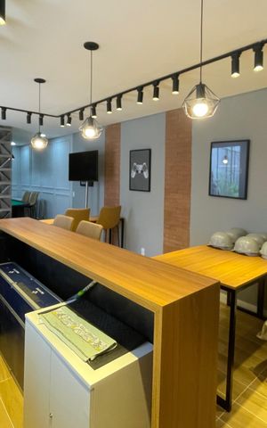 Apartamento para alugar com 40m², 2 quartos e sem vaga Apartamento para alugar com 40m², 2 quartos e sem vagaSalão de jogos