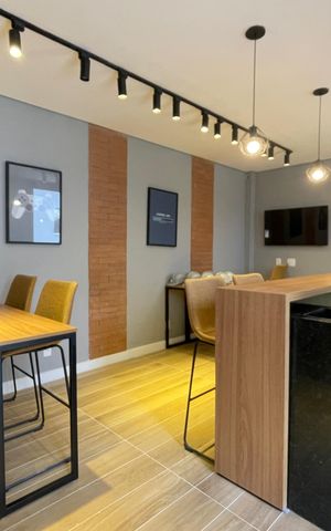 Apartamento para alugar com 40m², 2 quartos e sem vaga Apartamento para alugar com 40m², 2 quartos e sem vagaSalão de jogos
