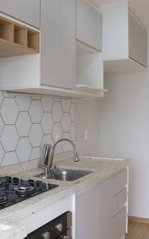 Apartamento para alugar com 46m², 2 quartos e 1 vagaCozinha e Área de Serviço