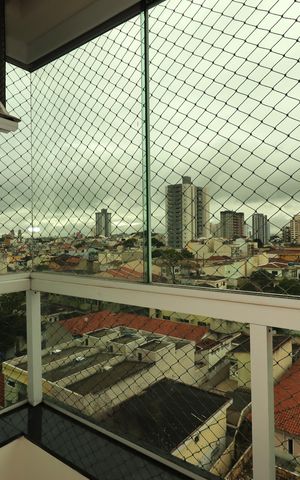 Apartamento à venda com 166m², 3 quartos e 2 vagasSacada do Quarto 2