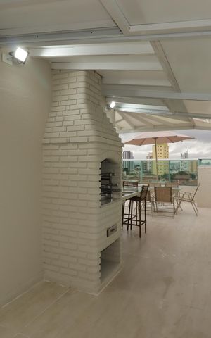Apartamento à venda com 166m², 3 quartos e 2 vagasÁrea Gourmet