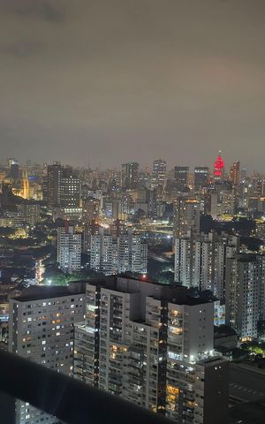 Apartamento à venda com 126m², 3 quartos e 2 vagasVista varanda da sala