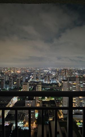 Apartamento à venda com 126m², 3 quartos e 2 vagasVista varanda da sala