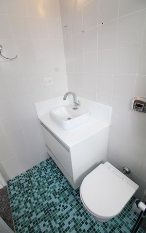 Apartamento para alugar com 77m², 3 quartos e 1 vagaBanheiro da Suíte