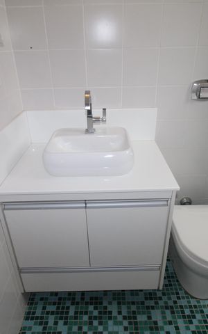 Apartamento para alugar com 77m², 3 quartos e 1 vagaBanheiro da Suíte