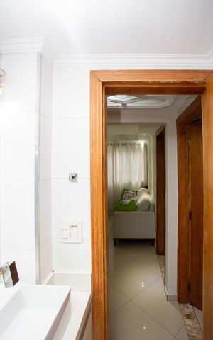 Apartamento à venda com 76m², 2 quartos e 1 vagaBanheiro