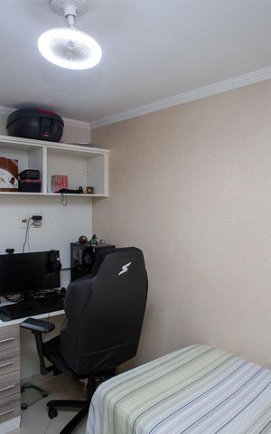 Apartamento à venda com 76m², 2 quartos e 1 vagaQuarto 2