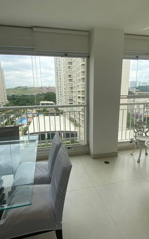 Apartamento à venda com 100m², 1 quarto e 2 vagas