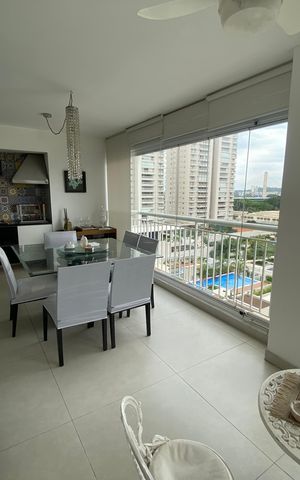 Apartamento à venda com 100m², 1 quarto e 2 vagas