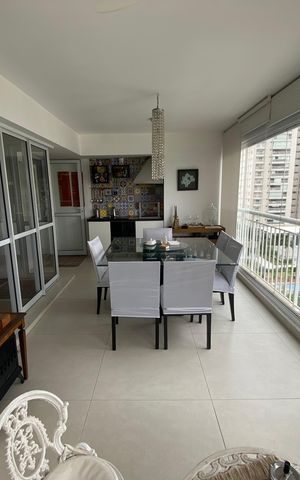 Apartamento à venda com 100m², 1 quarto e 2 vagas
