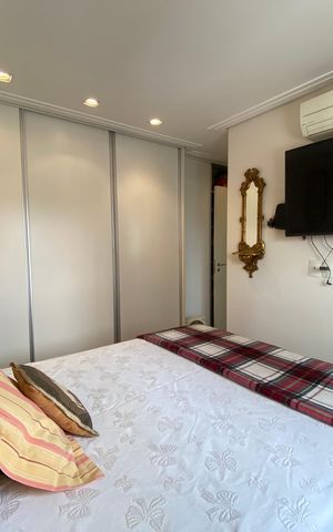 Apartamento à venda com 100m², 1 quarto e 2 vagas