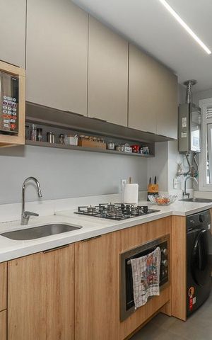 Apartamento à venda com 82m², 3 quartos e 2 vagasCozinha