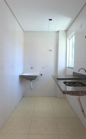 Apartamento à venda com 55m², 2 quartos e 1 vagaCozinha e Área de Serviço