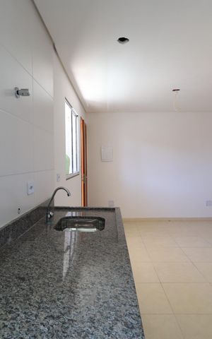 Apartamento à venda com 55m², 2 quartos e 1 vagaCozinha e Área de Serviço