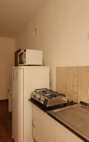 Studio para alugar com 25m², 1 quarto e sem vagaCozinha