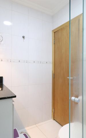 Apartamento à venda com 65m², 2 quartos e sem vagaBanheiro 