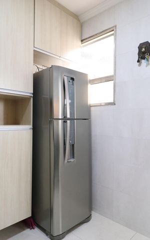 Apartamento à venda com 65m², 2 quartos e sem vagaCozinha e Área de Serviço