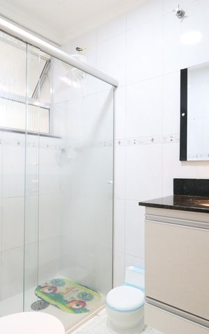 Apartamento à venda com 65m², 2 quartos e sem vagaBanheiro 