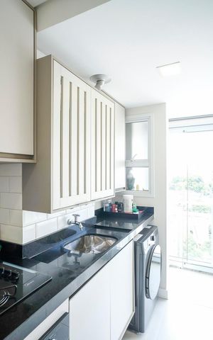 Apartamento à venda com 65m², 2 quartos e 2 vagasÁrea de serviço