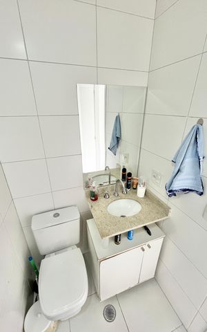 Apartamento à venda com 120m², 3 quartos e 2 vagas Apartamento à venda com 120m², 3 quartos e 2 vagasBanheiro da Suíte 3