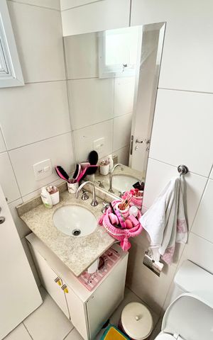 Apartamento à venda com 120m², 3 quartos e 2 vagas Apartamento à venda com 120m², 3 quartos e 2 vagasBanheiro da Suíte 2