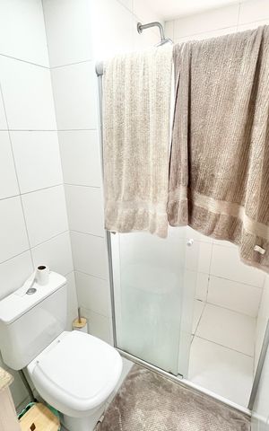 Apartamento à venda com 120m², 3 quartos e 2 vagas Apartamento à venda com 120m², 3 quartos e 2 vagasBanheiro da Suíte 1