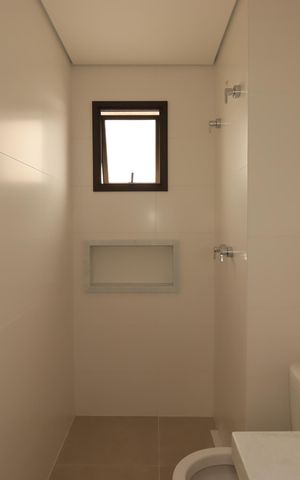 Apartamento à venda com 117m², 3 quartos e 2 vagasBanheiro da Suíte 1