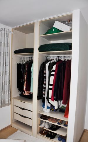 Apartamento à venda com 77m², 3 quartos e 2 vagasDetalhe - Quarto 02 - Closet