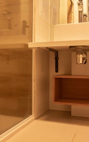 Studio para alugar com 42m², 1 quarto e sem vagaBanheiro