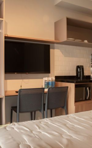 Studio para alugar com 42m², 1 quarto e sem vagaStudio