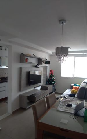 Apartamento à venda com 49m², 2 quartos e 1 vaga Apartamento à venda com 49m², 2 quartos e 1 vagaSala