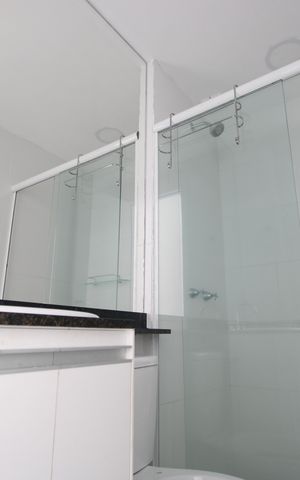 Apartamento à venda com 57m², 2 quartos e sem vagaBanheiro da suíte 2