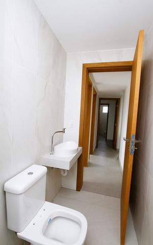 Apartamento à venda com 87m², 3 quartos e 2 vagasBanheiro Social