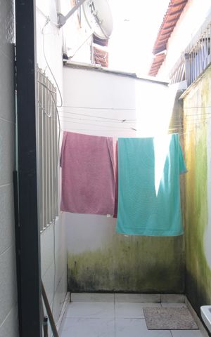 Casa de condomínio à venda com 96m², 2 quartos e sem vagaCozinha e Área de Serviço