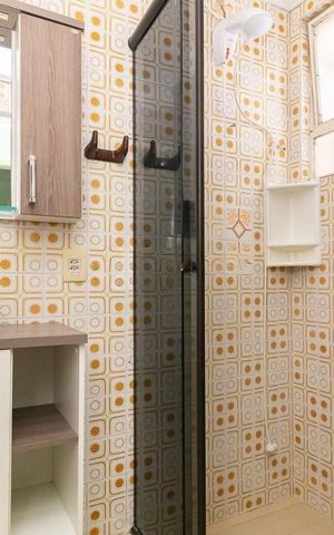 Apartamento para alugar com 41m², 1 quarto e sem vaga Apartamento para alugar com 41m², 1 quarto e sem vagaBanheiro