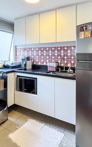 Apartamento à venda com 55m², 1 quarto e 1 vaga